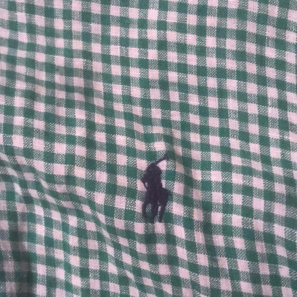 Polo Ralph Lauren Short Sleeved Button Down Large - Picture 4 of 5